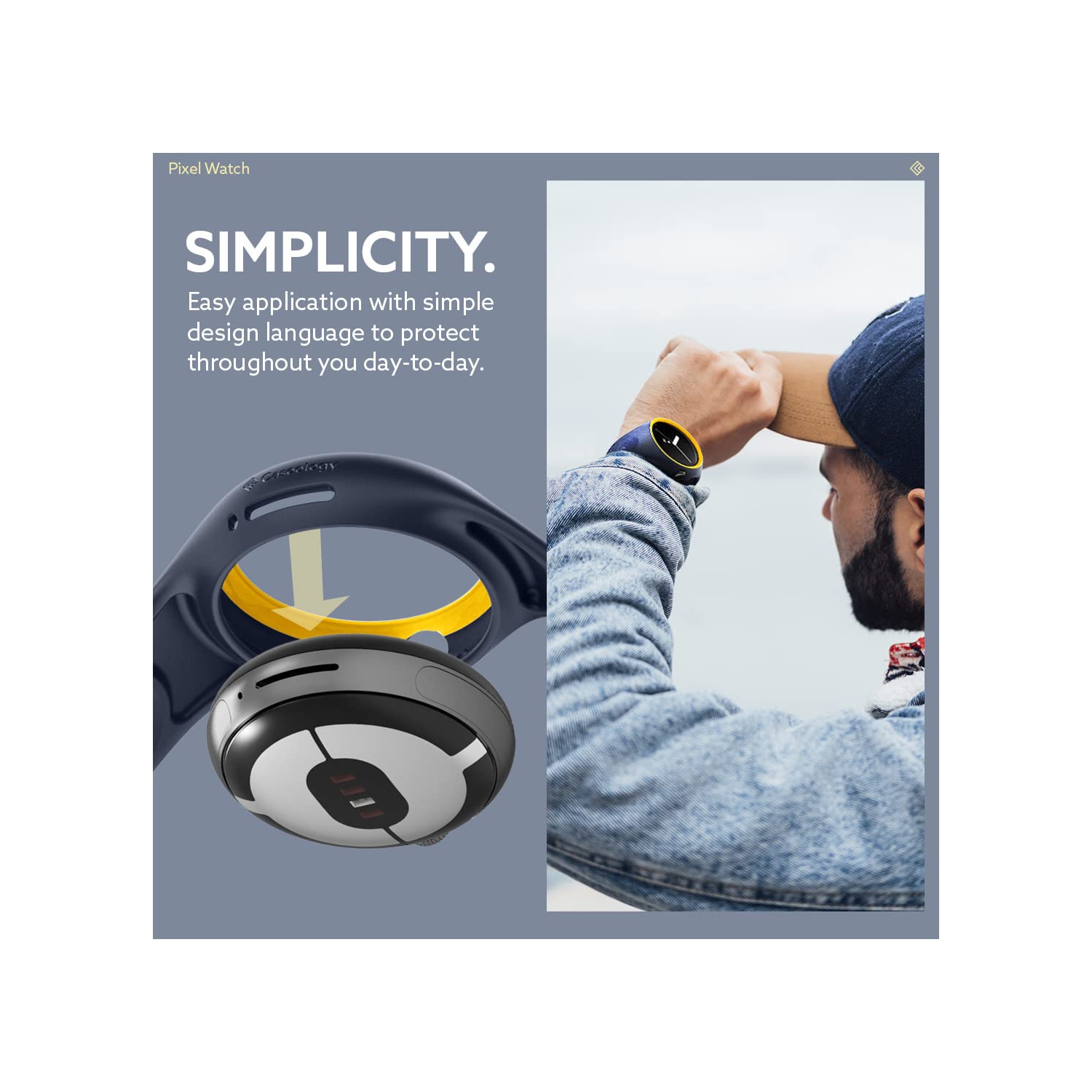 Nano Pop Silicone Case Designed for Google Pixel Watch Case