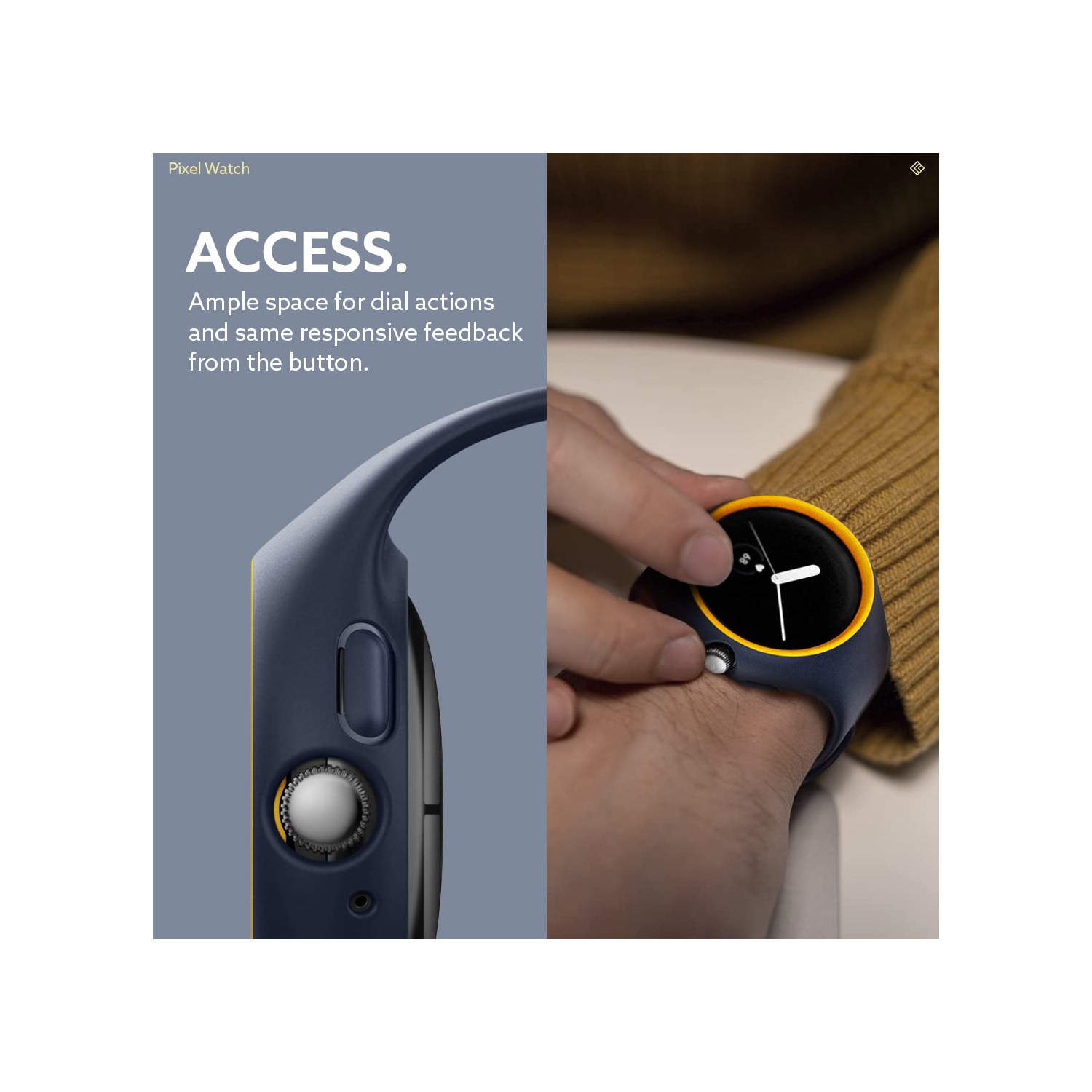 Nano Pop Silicone Case Designed for Google Pixel Watch Case