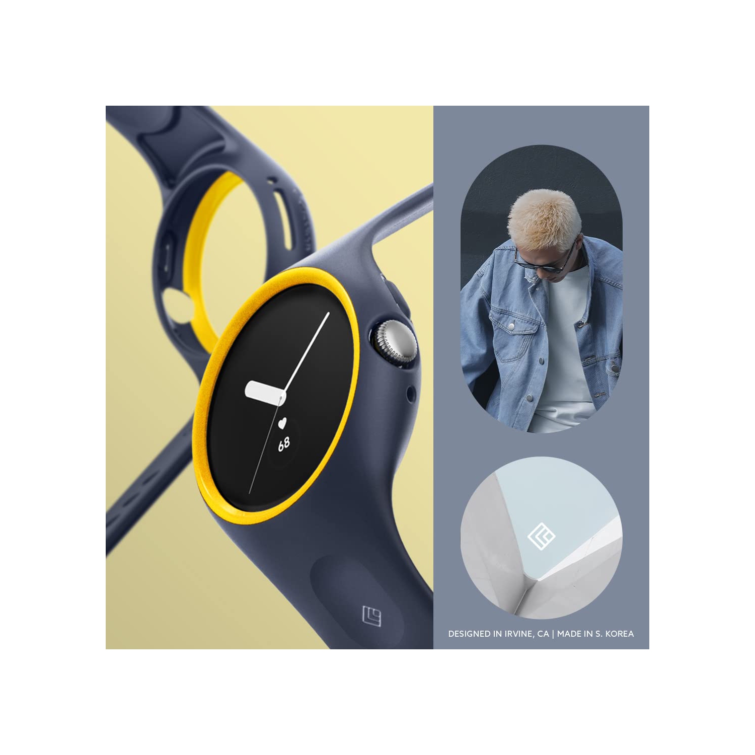 Nano Pop Silicone Case Designed for Google Pixel Watch Case