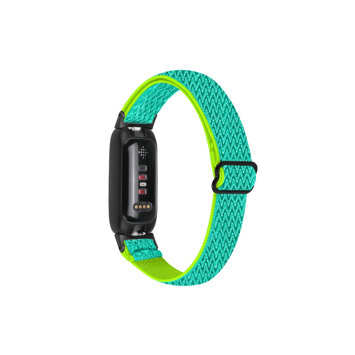 StrapsCo Comfort Stretch Watch Band Strap For Fitbit Inspire 3 - Mint & Lime