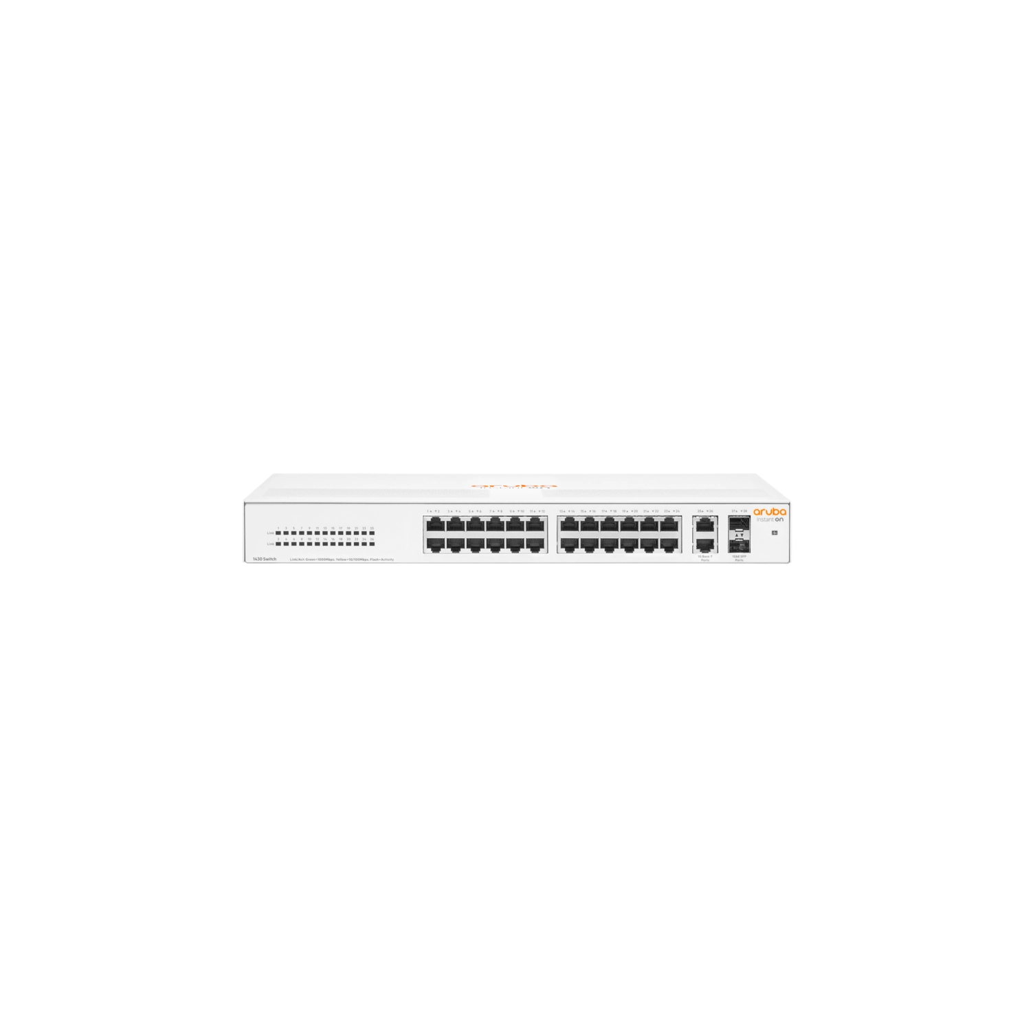 HPE Aruba Instant On 1430 26-Port Unmanaged Switch with SFP -