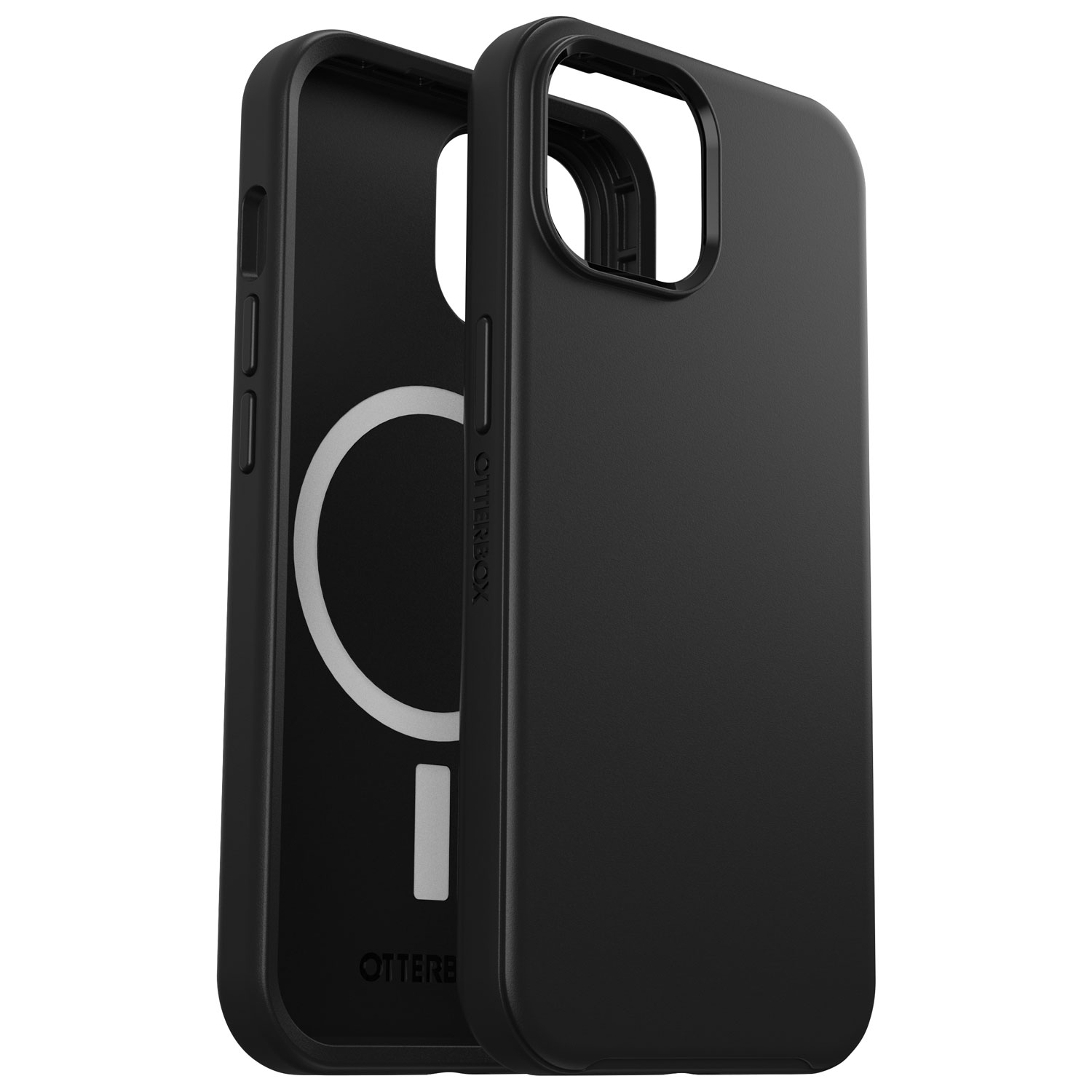 Étui rigide ajusté Symmetry d'OtterBox avec MagSafe pour iPhone 16e/15/14/13 - Noir