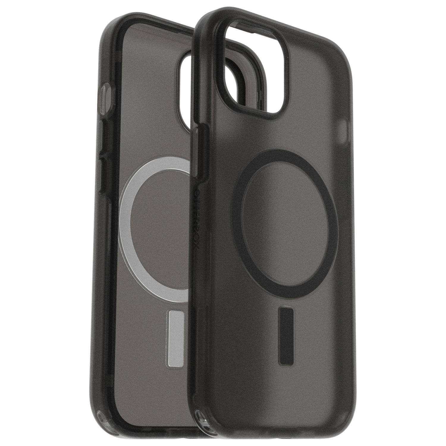 OtterBox Symmetry SoftTouch Fitted Hard Shell Case with MagSafe for iPhone 16e/15/14/13 - Black