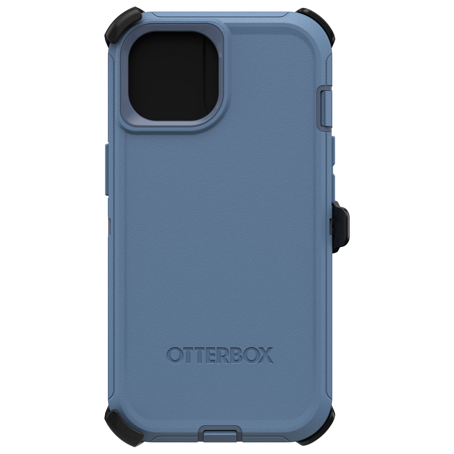 Étui rigide ajusté Defender d'OtterBox pour iPhone 15/14/13 - Bleu