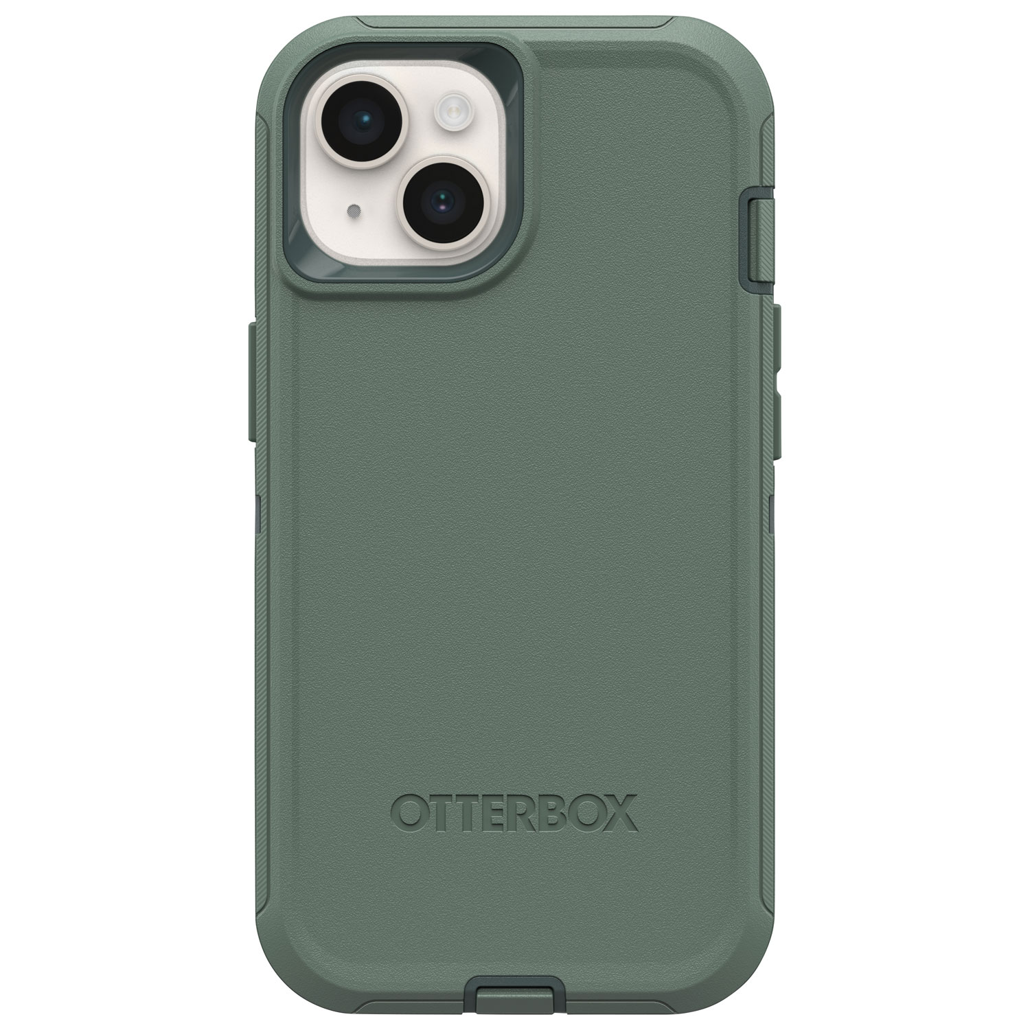 OtterBox Defender Fitted Hard Shell Case for iPhone 15/14/13 - Green