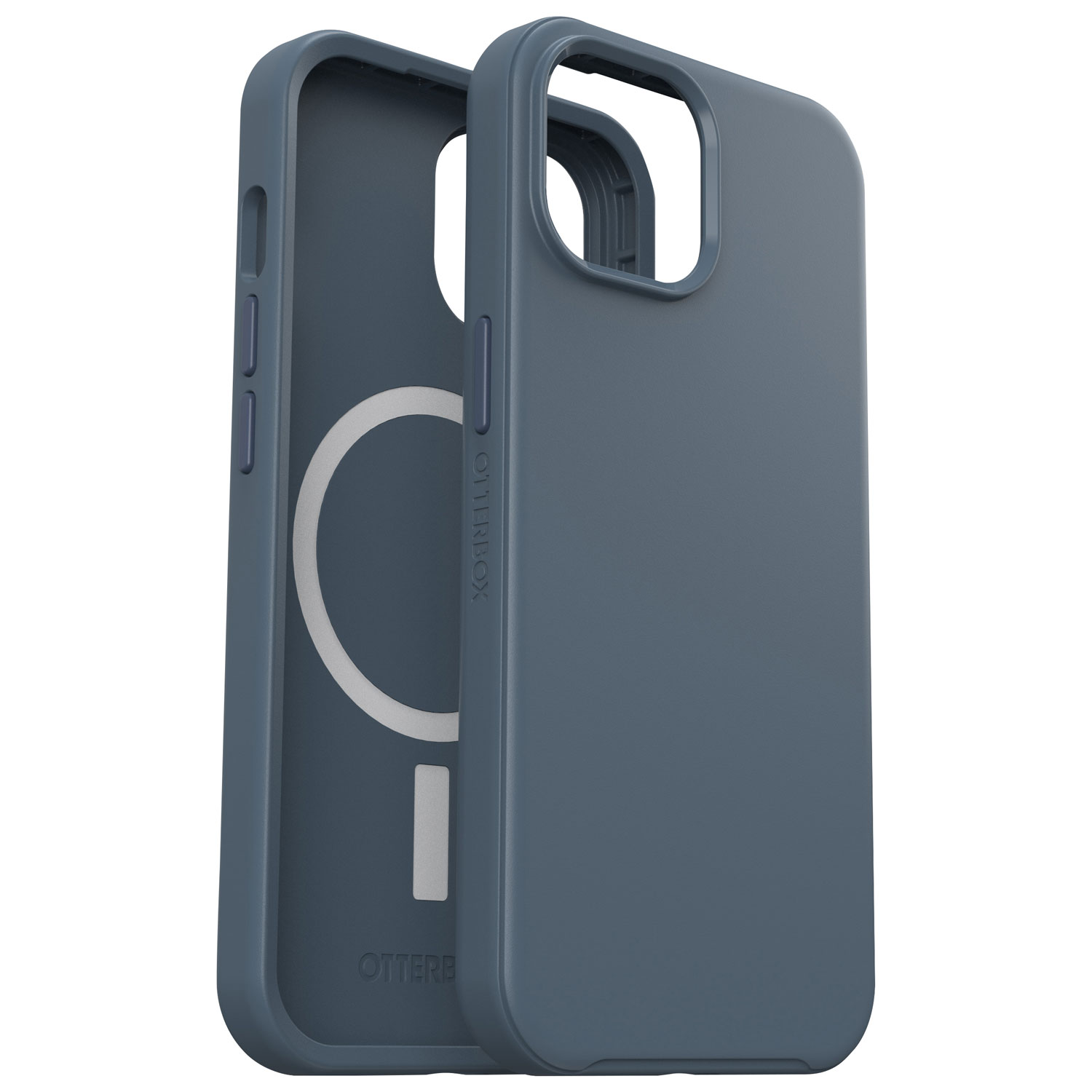 OtterBox Symmetry Fitted Hard Shell Case with MagSafe for iPhone 15/14/13 - Blue