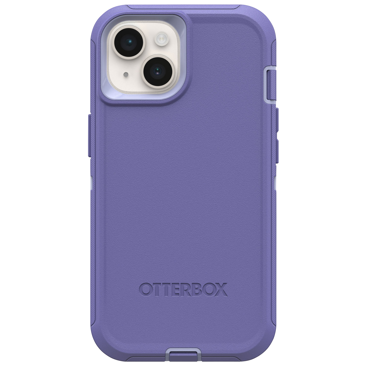 OtterBox Defender Fitted Hard Shell Case for iPhone 15/14/13 - Purple
