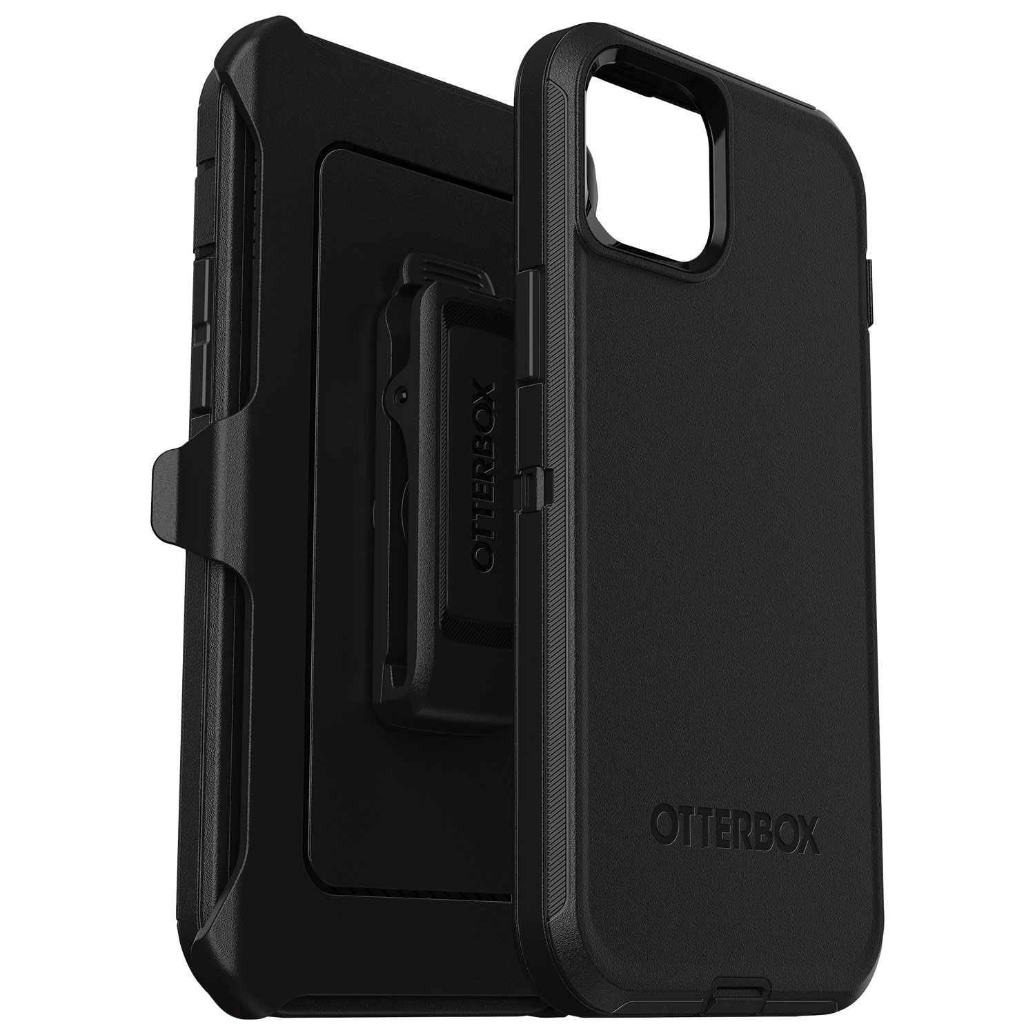 OtterBox Defender Fitted Hard Shell Case for iPhone 15 Plus - Black