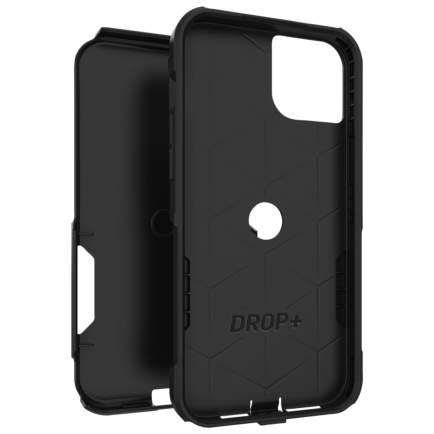 OtterBox Commuter Fitted Hard Shell Case for iPhone 15 Plus - Black
