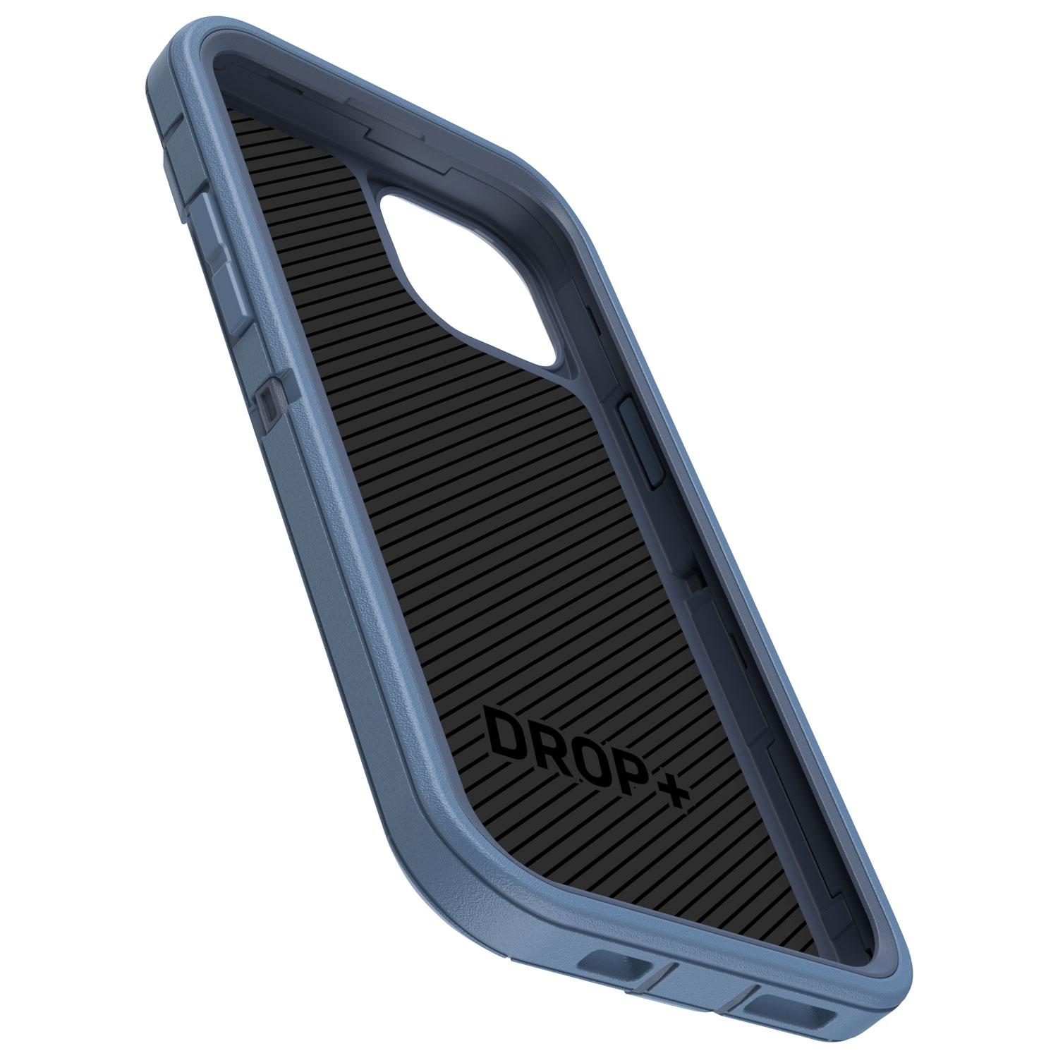 OtterBox Defender Fitted Hard Shell Case for iPhone 15 Plus - Blue