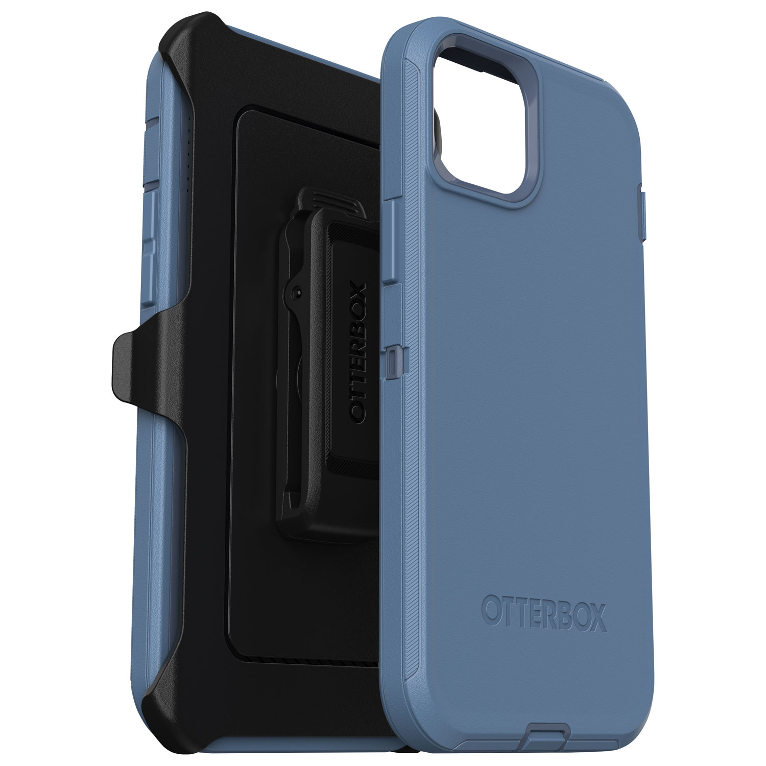 OtterBox Defender Fitted Hard Shell Case for iPhone 15 Plus - Blue