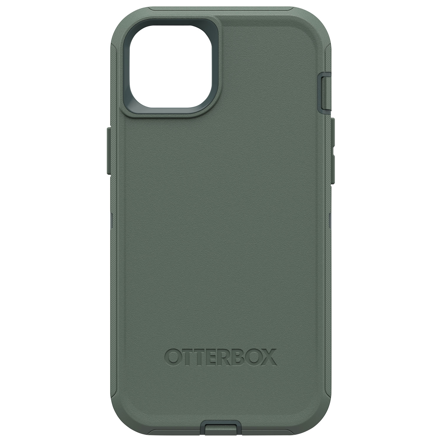 Étui rigide ajusté Defender d'OtterBox pour iPhone 15 Plus - Vert