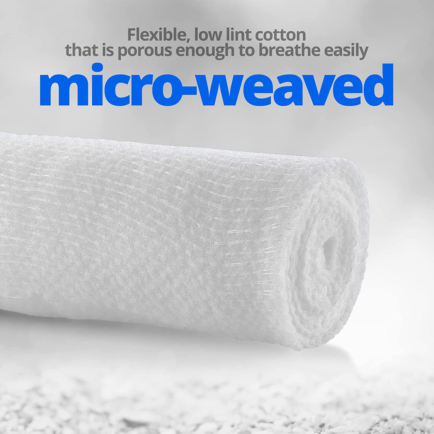 Gauze Bandage Rolls - 4 Yards Per Roll of Medical Grade Gauze Bandage and Stretch Bandage Wrapping for Dressing All Types of Wounds and First Aid Kit