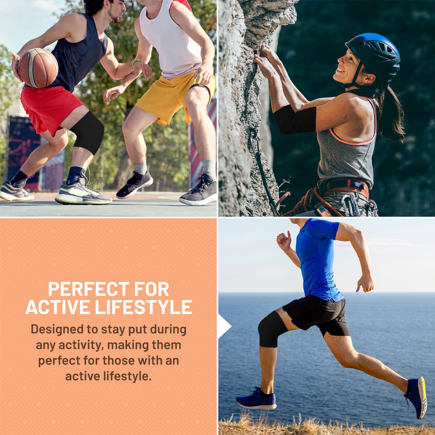 Bandage uni autoadhésif - bandage médical noir - 6 rouleaux 2 po de large x 5 verges pour usage médical, sport, premiers soins et aide à protéger la