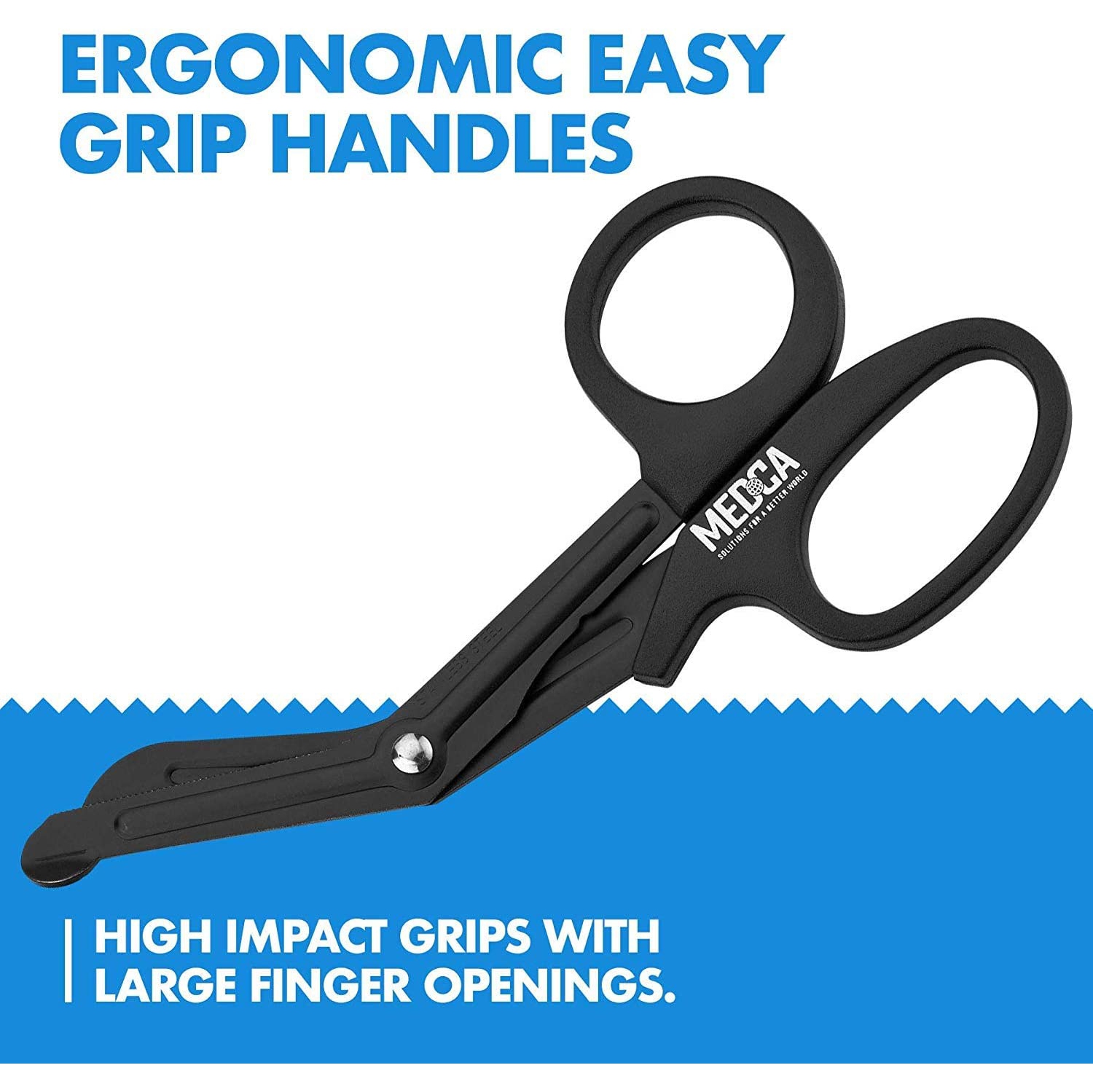 Medical Bandage Scissors - Trauma Scissors and EMT First Responder Shears - Made with Premium Quality Stainless Steel for Nurse, Doctors, First Aid