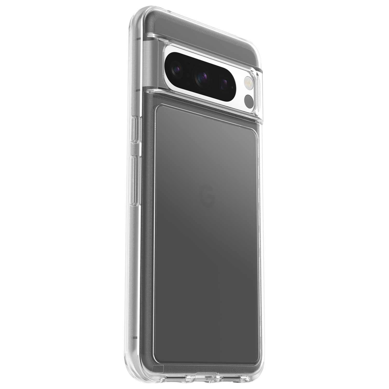 Étui rigide ajusté Symmetry d'OtterBox pour Pixel 8 Pro de Google - Transparent