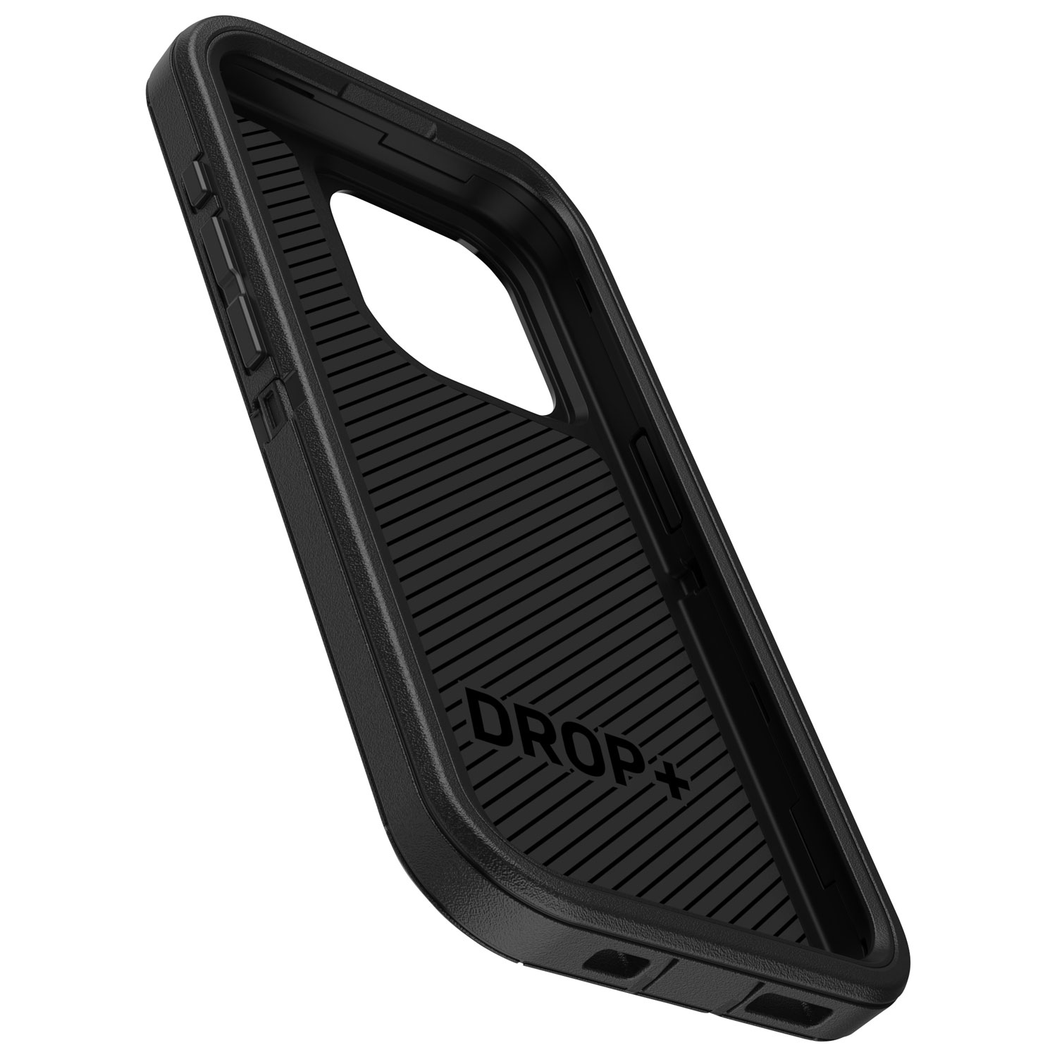 Étui rigide ajusté Defender d'OtterBox pour iPhone 15 Pro - Noir