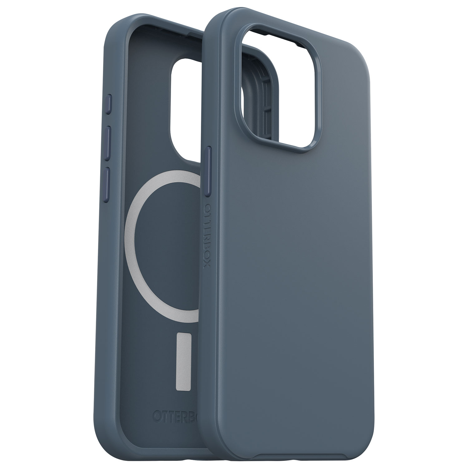 Étui rigide ajusté Symmetry d'OtterBox pour iPhone 15 Pro - Bleu