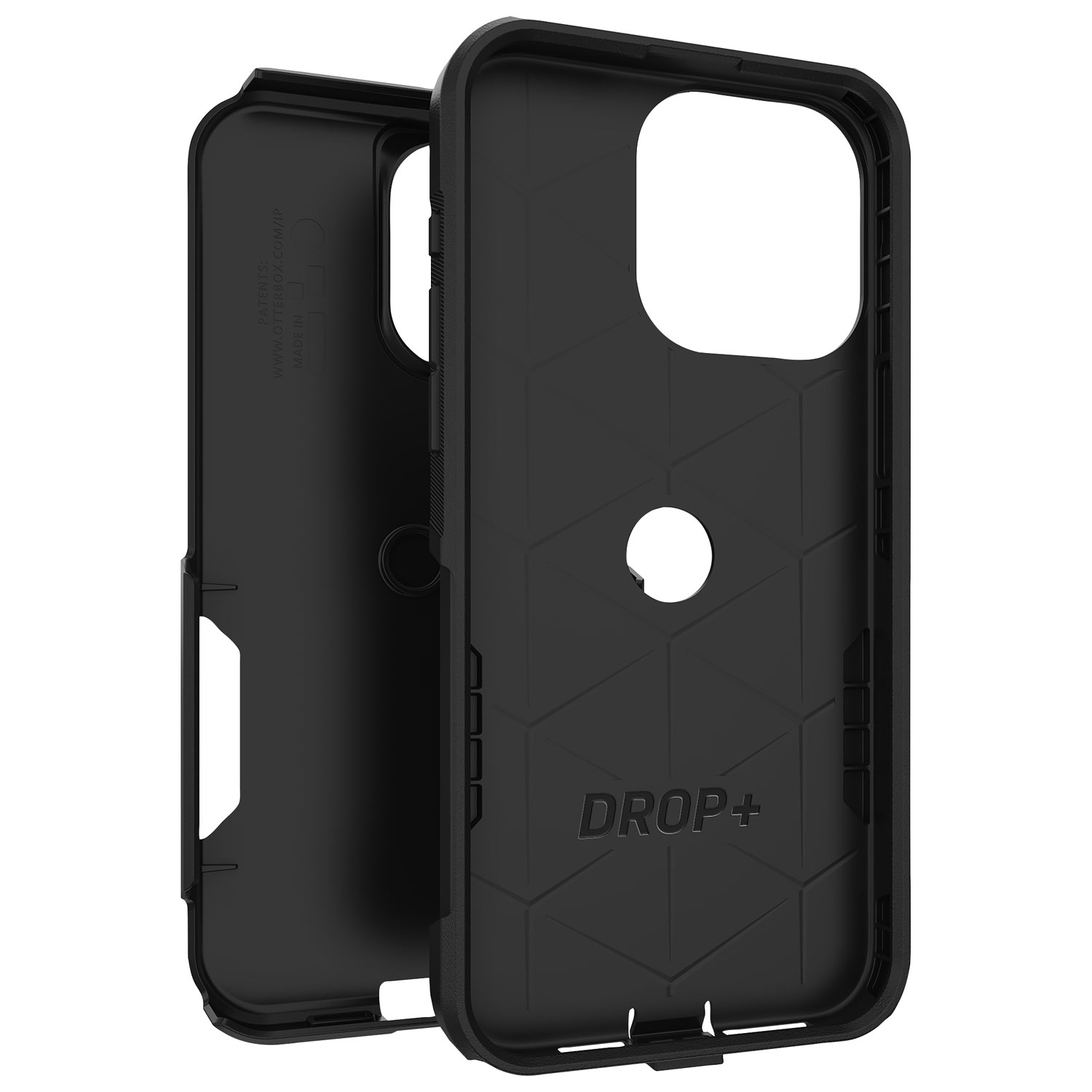 OtterBox Commuter Fitted Hard Shell Case for iPhone 15 Pro Max - Black
