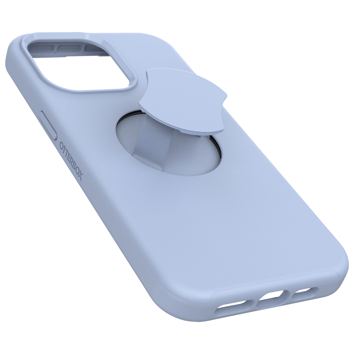 Étui rigide ajusté OtterGrip Symmetry d'OtterBox avec MagSafe pour iPhone 15 Pro Max - Bleu