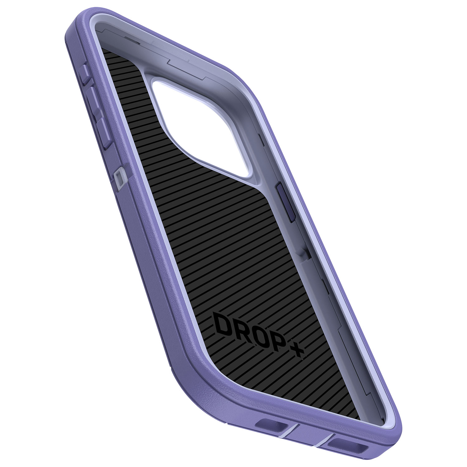 Étui rigide ajusté Defender d'OtterBox pour iPhone 15 Pro Max - Violet