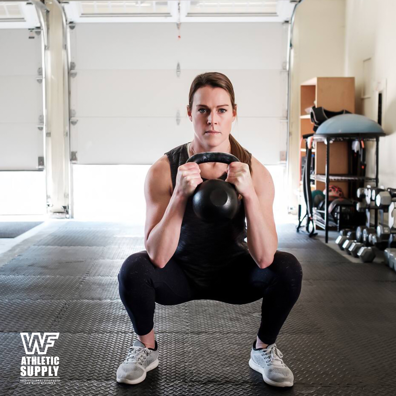 CAP EVA Foam Floor Tiles, 24 Inch x 24 Inch x ¾” Extra Thick Puzzle Exercise Mat, Interlocking Foam Gym Mats for Home and Gym Equipment