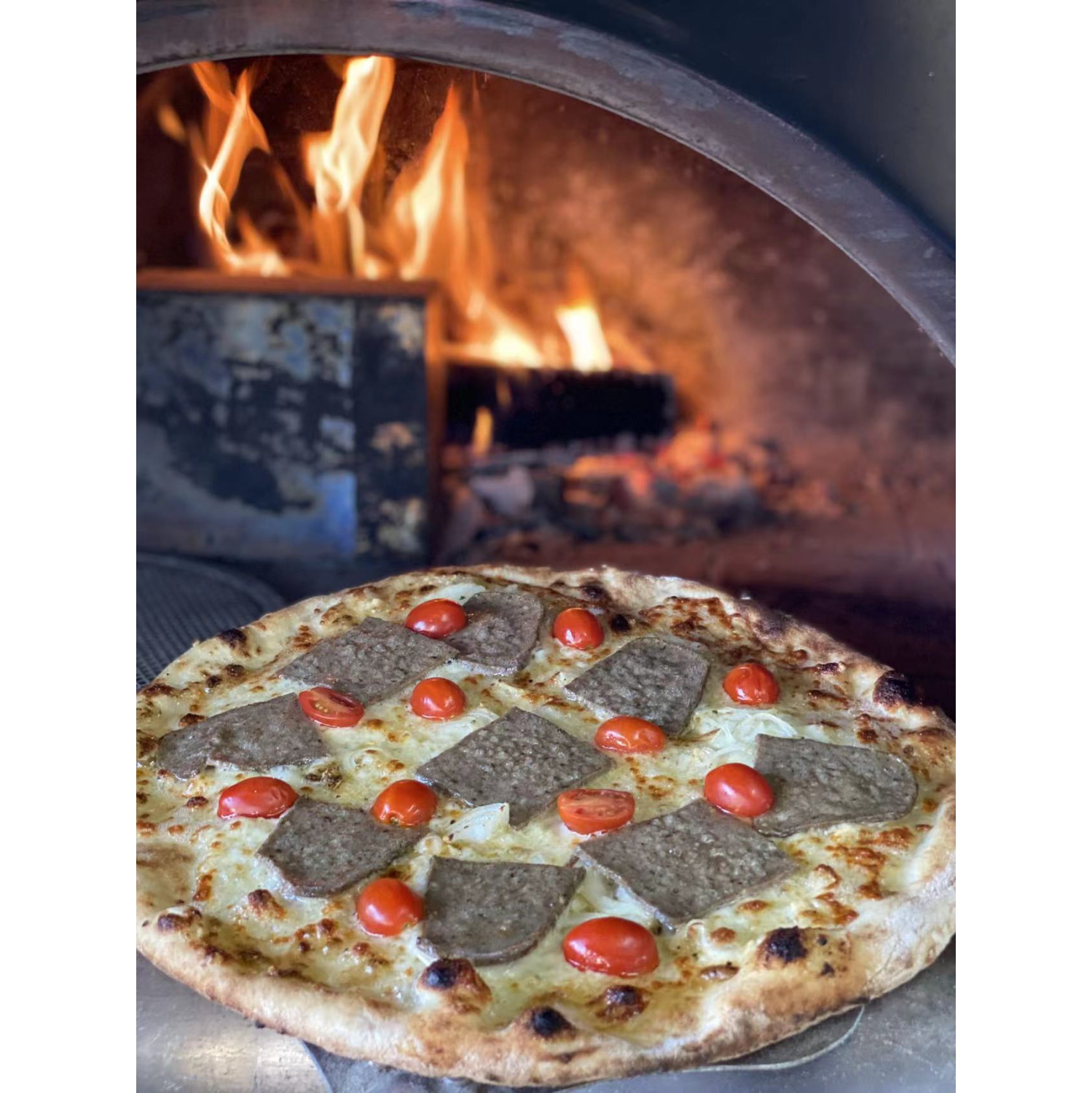 Crown Wood Fired Stainless Steel Outdoor Pizza Oven with Accessories - Perfect for Outdoor Cooking & Parties | HPO01RS