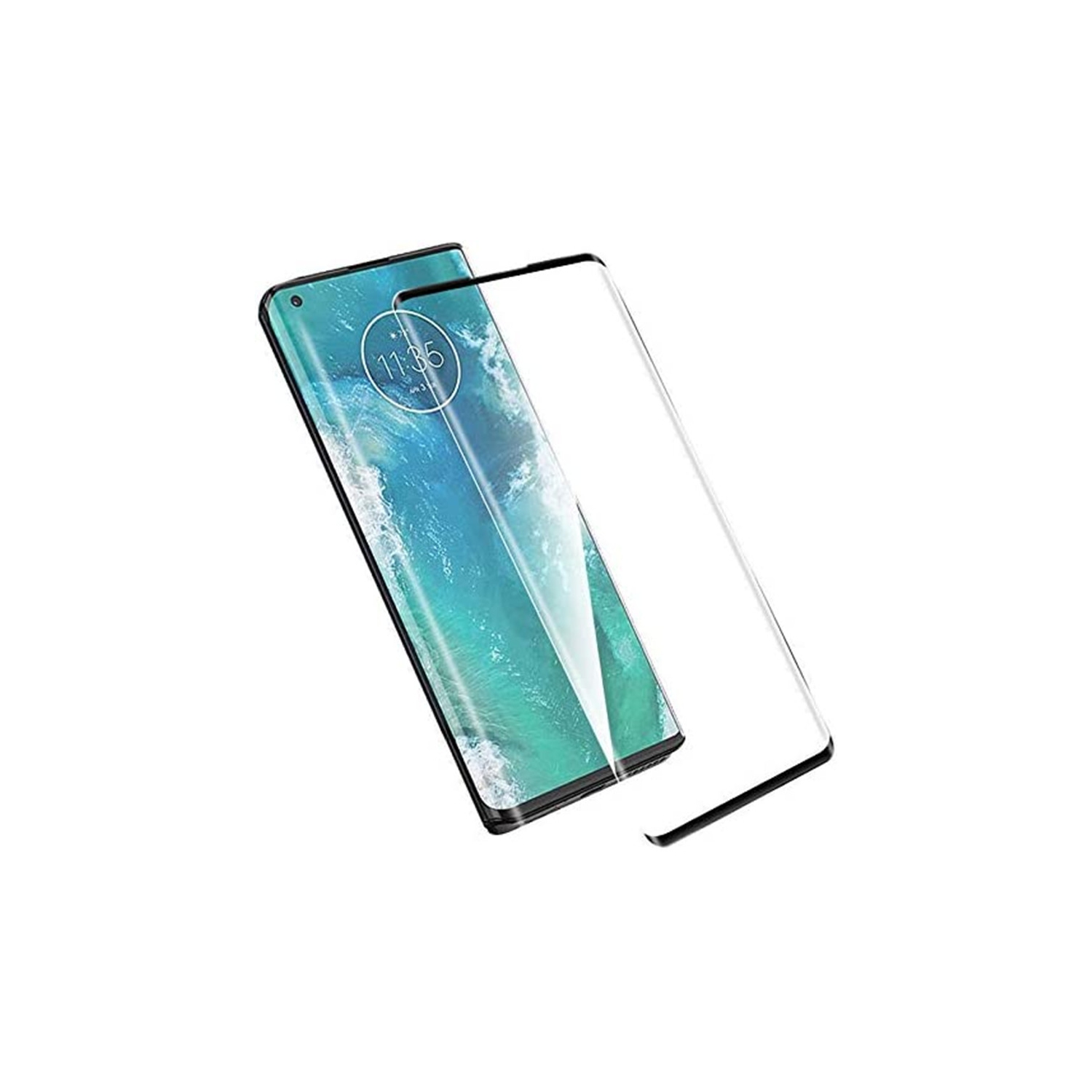 [CSmart] Protecteur d'écran en verre trempé compatible avec les étuis pour Moto Edge+ plus 2023 de Motorola