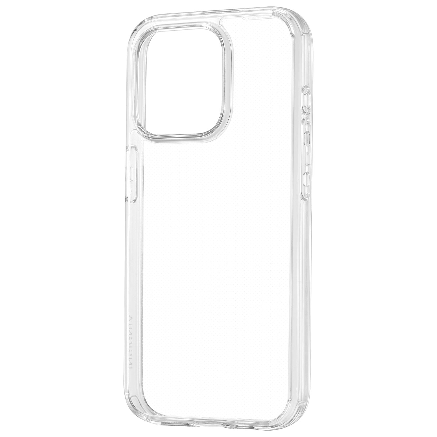 Étui rigide ajusté d'Insignia pour iPhone 15 Pro - Transparent