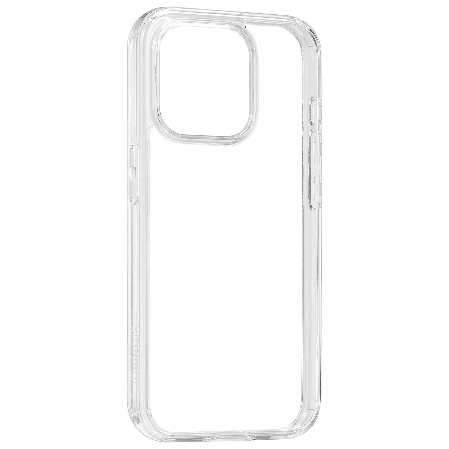 Étui rigide ajusté d'Insignia pour iPhone 15 Pro - Transparent