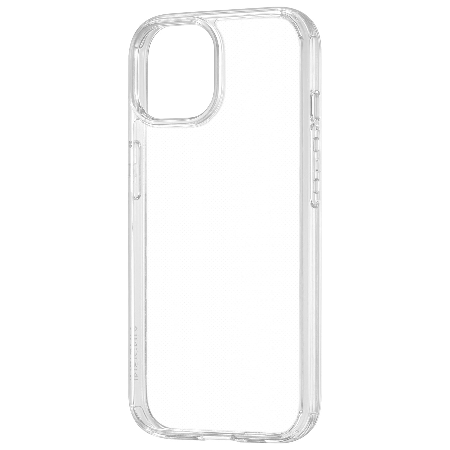 Insignia Fitted Hard Shell Case for iPhone 15 - Clear
