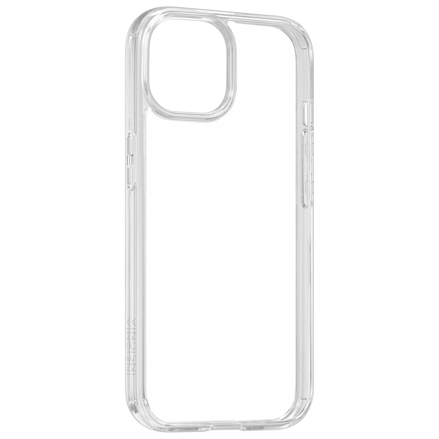Insignia Fitted Hard Shell Case for iPhone 15 - Clear