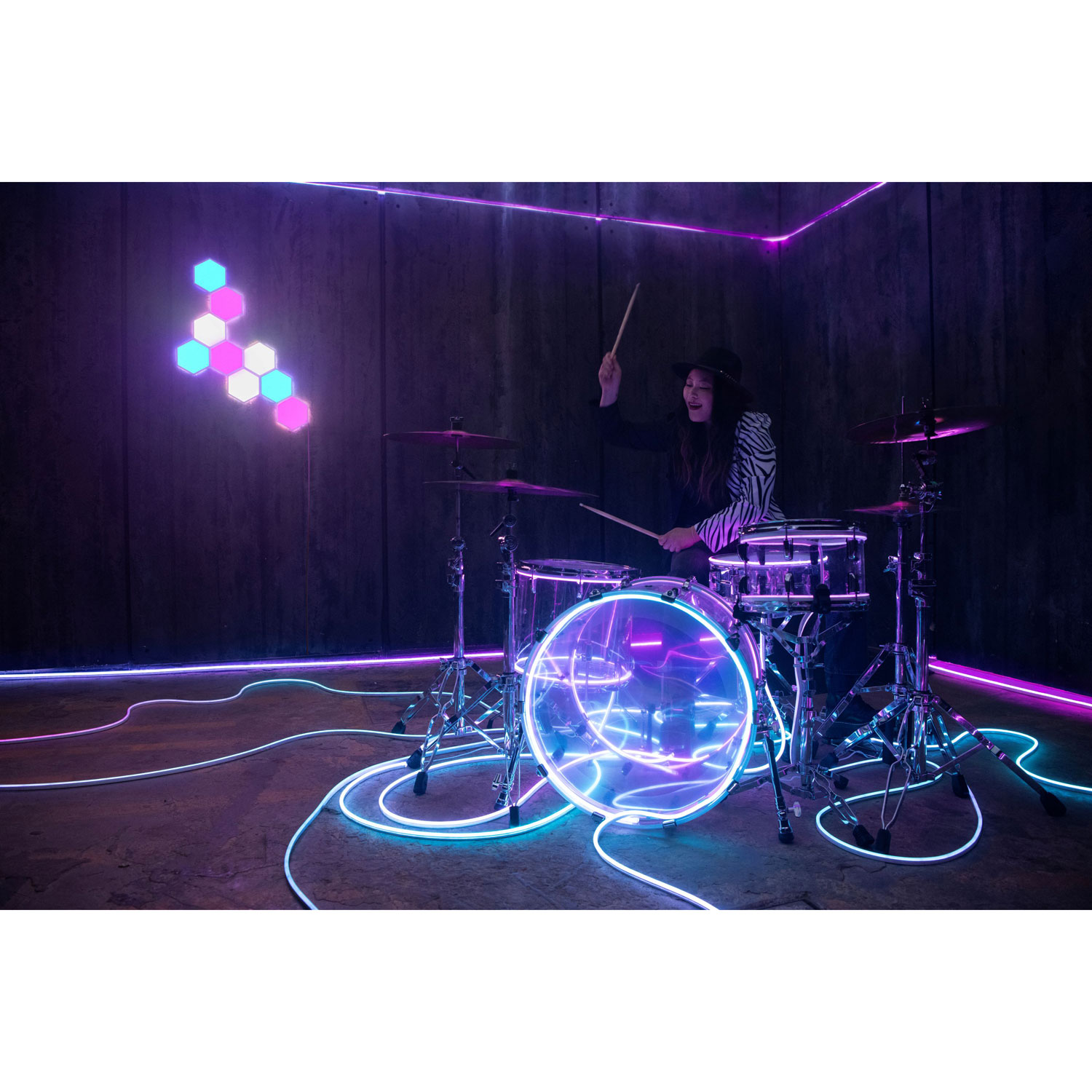 GE Cync 3m Dynamic Effects Neon Shape Smart Light Strip