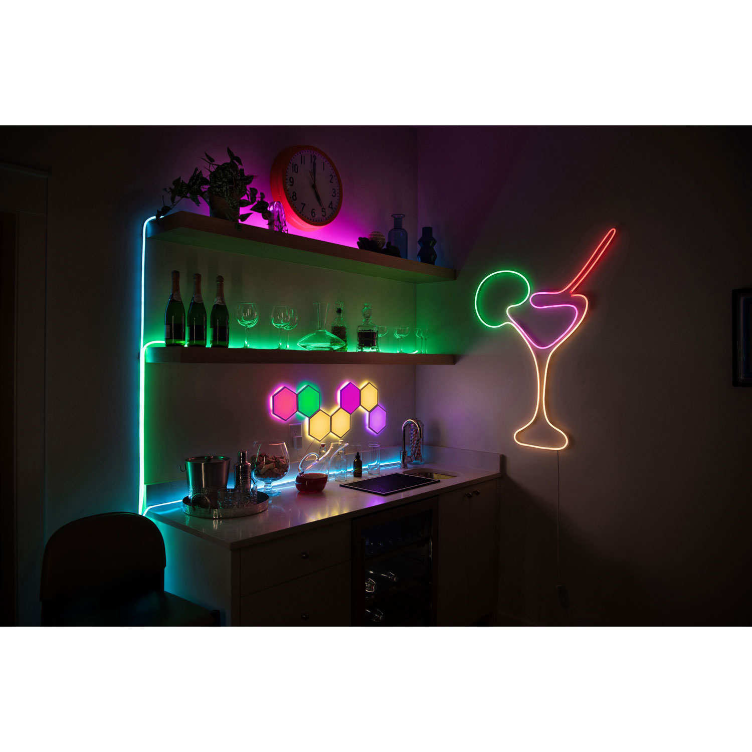 GE Cync 3m Dynamic Effects Neon Shape Smart Light Strip