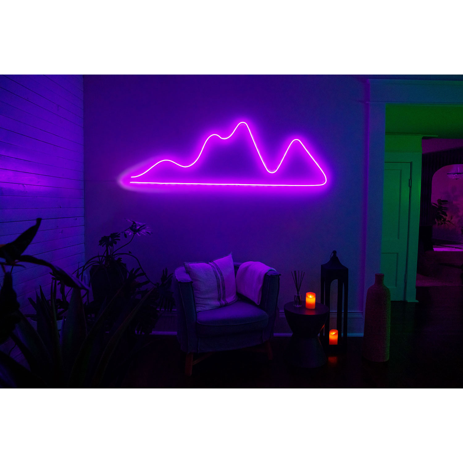 GE Cync 3m Dynamic Effects Neon Shape Smart Light Strip