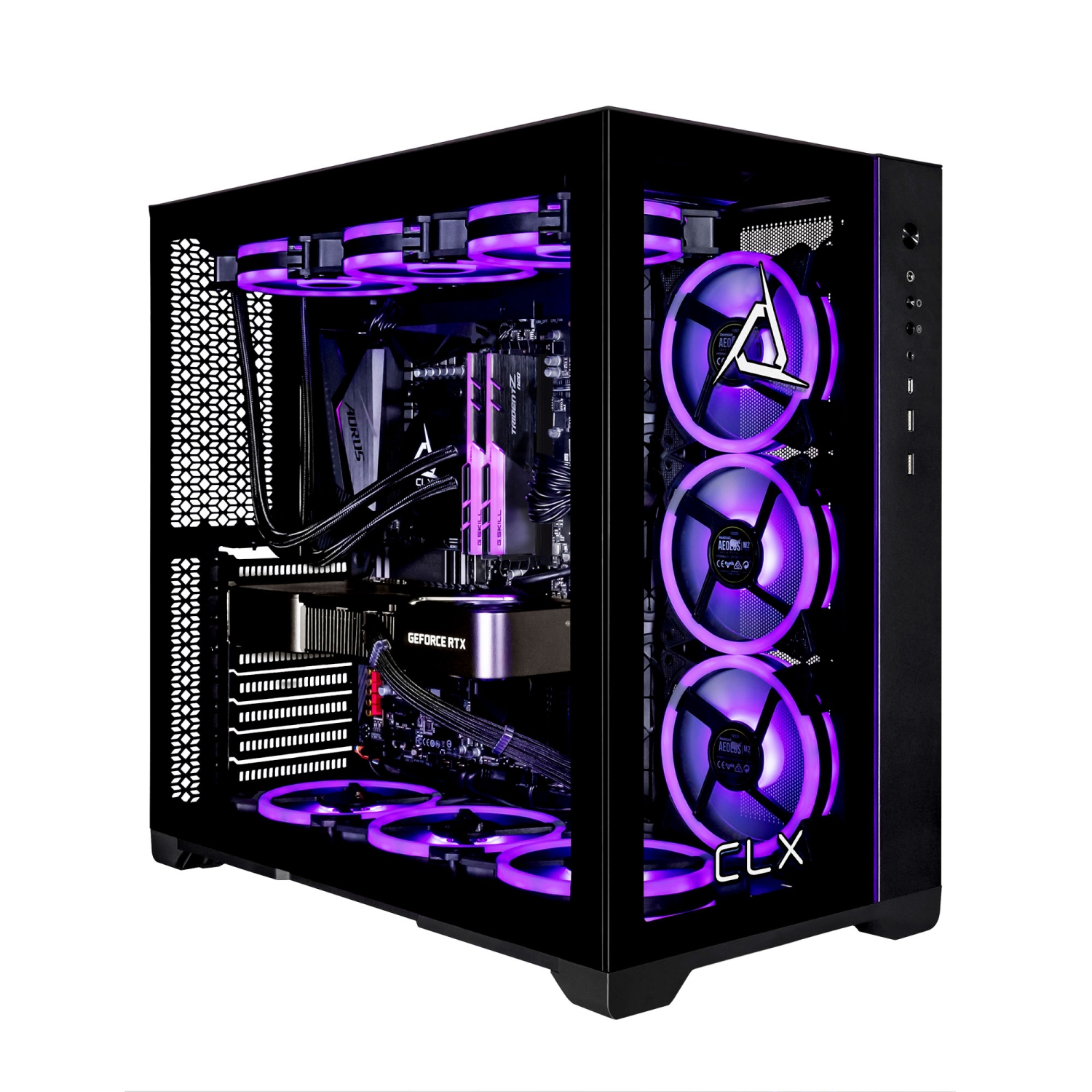 CLX SET Gaming Desktop- Liquid Cooled AMD Ryzen 7 7800X3D 4.2GHz 8-Core CPU, 32GB DDR5 Memory, GeForce RTX 4080 16GB GDDR6X Graphics, 2TB SSD, 6TB HDD, WiFi, Windows 11 Home 64-bit