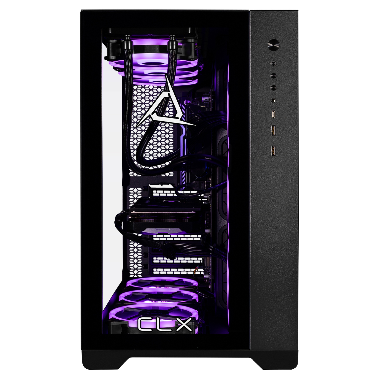 CLX SET Gaming Desktop-Liquid Cooled Intel Core i9 13900KF 3GHz 24-Core CPU, 64GB DDR5 Memory, GeForce RTX 4070 12GB GDDR6X Graphics, 2TB SSD, 6TB