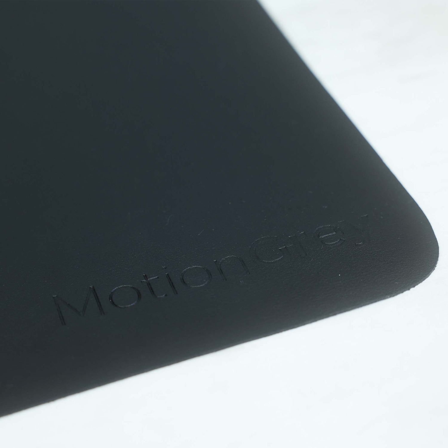 MotionGrey Vegan Leather Desk Pad, 35.5' x 17' Leather Desk Mat, Waterproof Desk Blotter Protector, Ultra Thin Large Laptop Keyboard Mat, Non-Slip