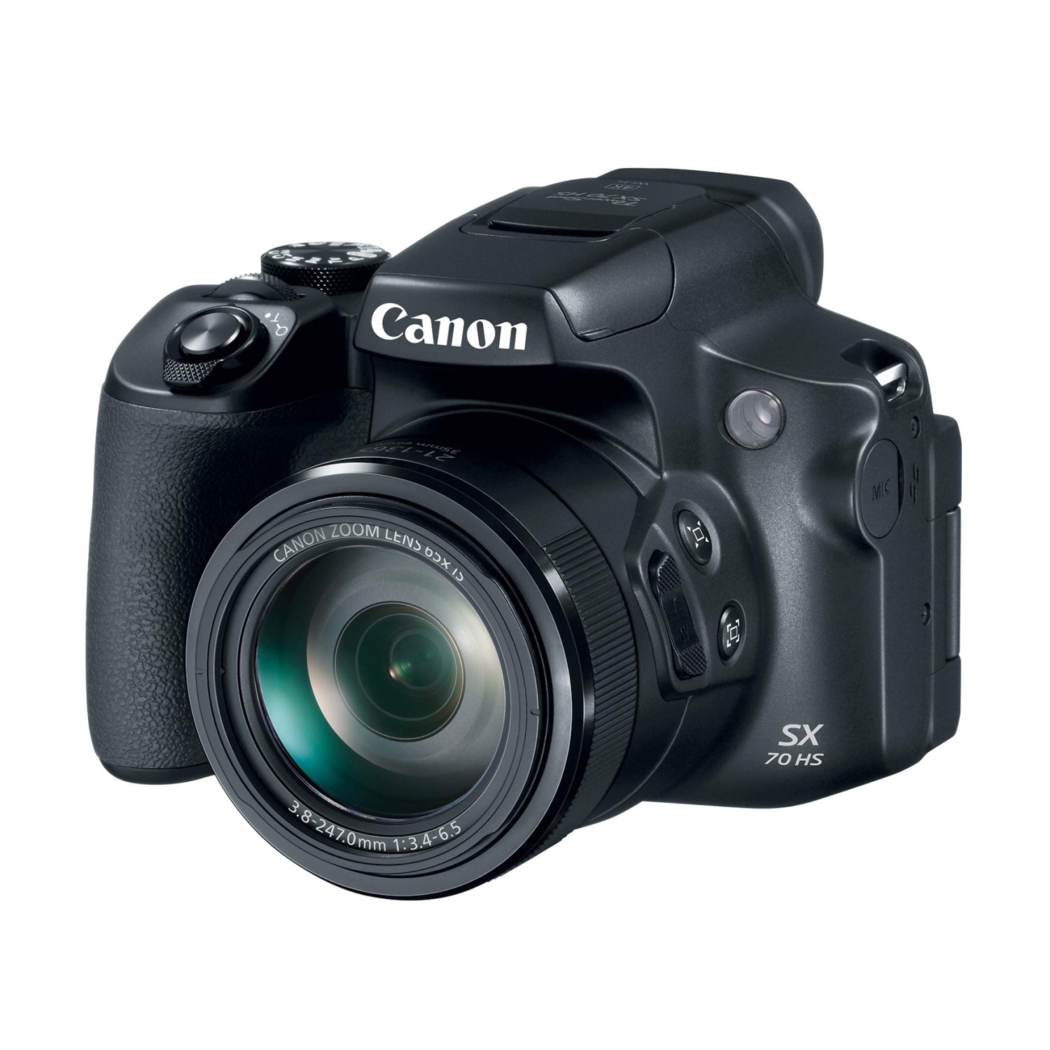 Canon PowerShot SX70 HS 20.3 MP Digital Camera - Black