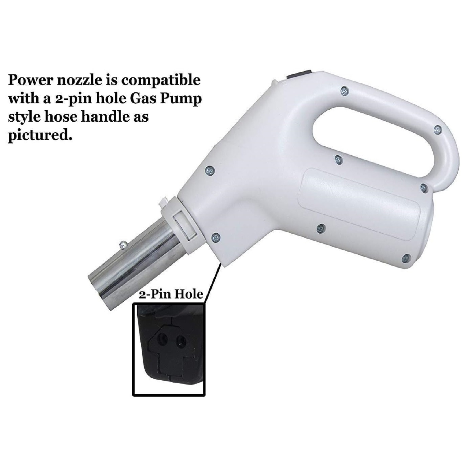 Ultra Clean Advanced Electric Powerhead with Integrated Wand for Central Vacuum Systems