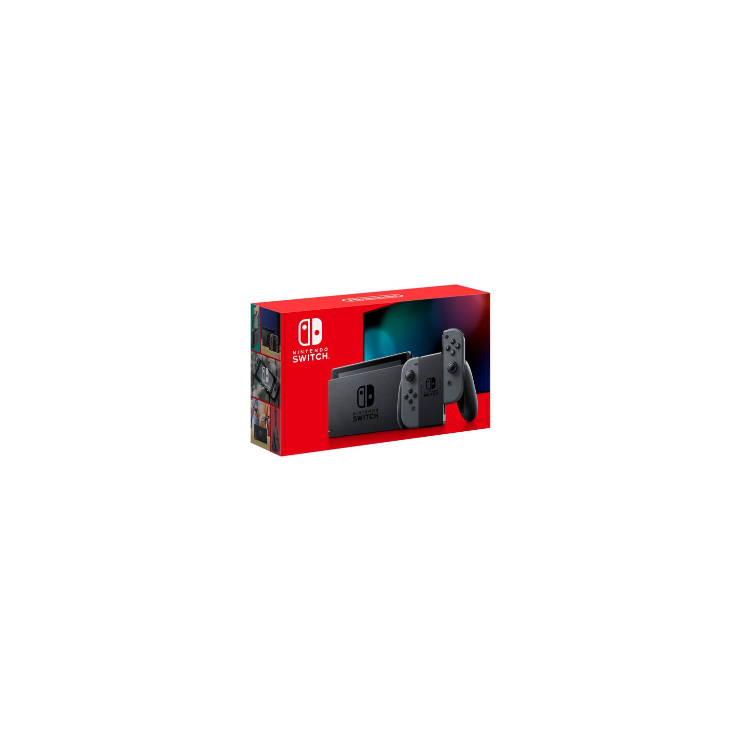 Refurbished (Excellent) - Nintendo Switch Console with Grey Joy-Con