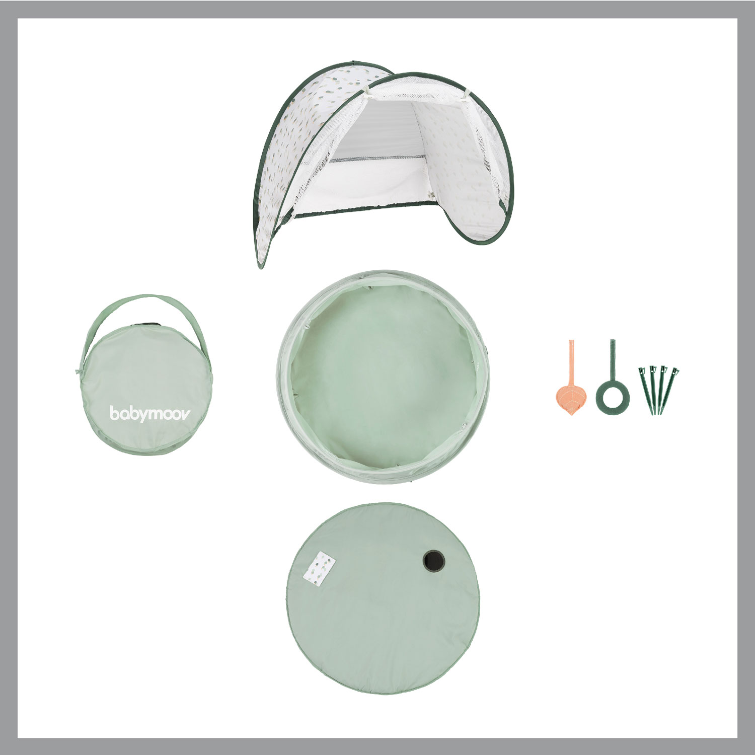 Tente de jeu de voyage anti-UV et piscine Aquani de Babymoov - Provence