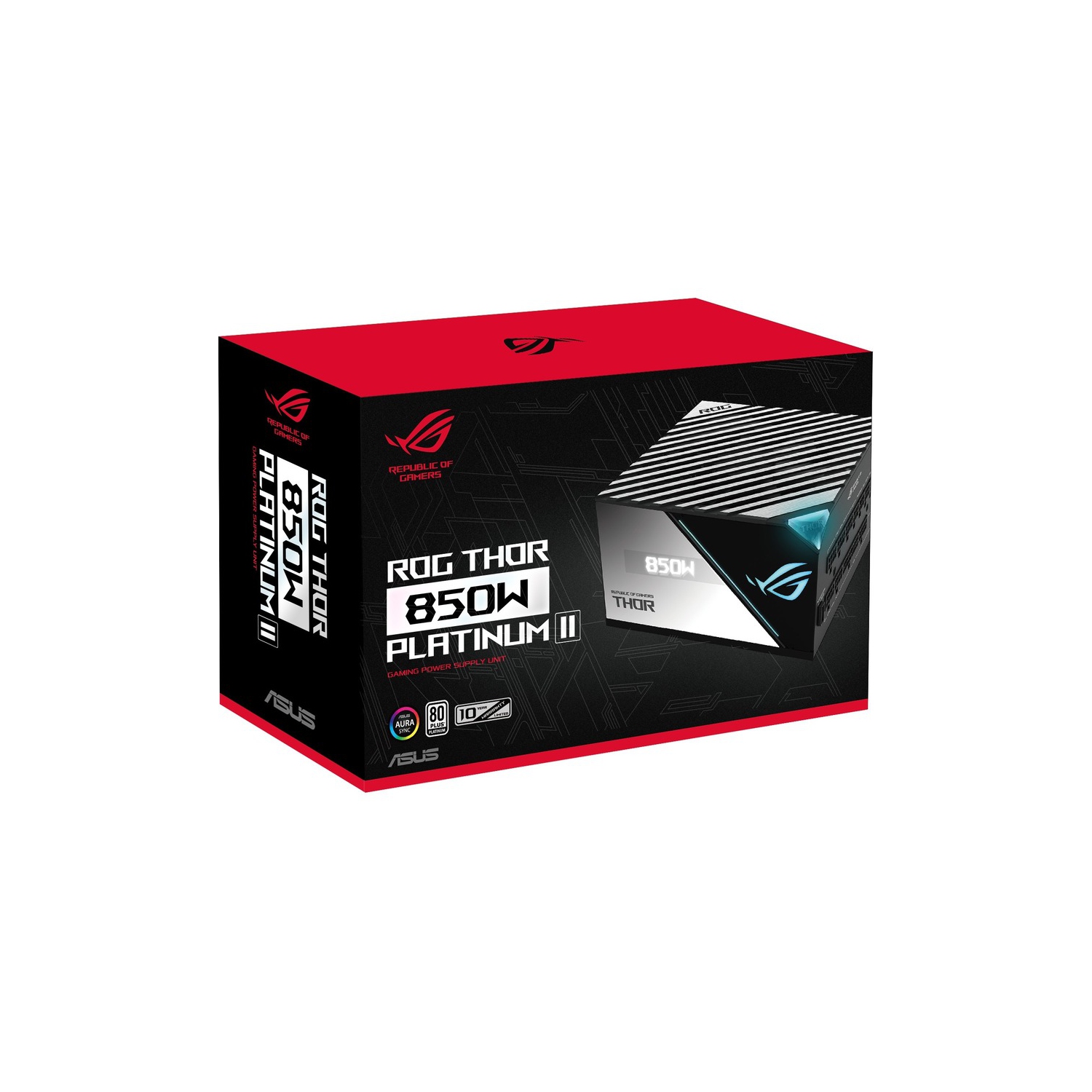 ASUS ROG Thor 850P2 Gaming 850W Fully Modular Power Supply with OLED Display