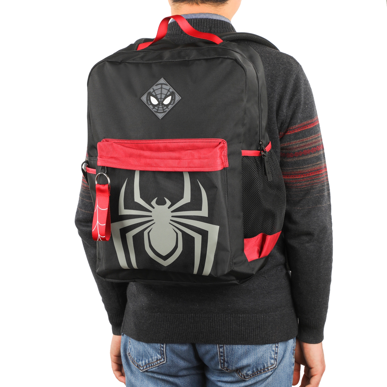 Marvel Spider-Man Miles Morales Symbol 18.5" Backpack
