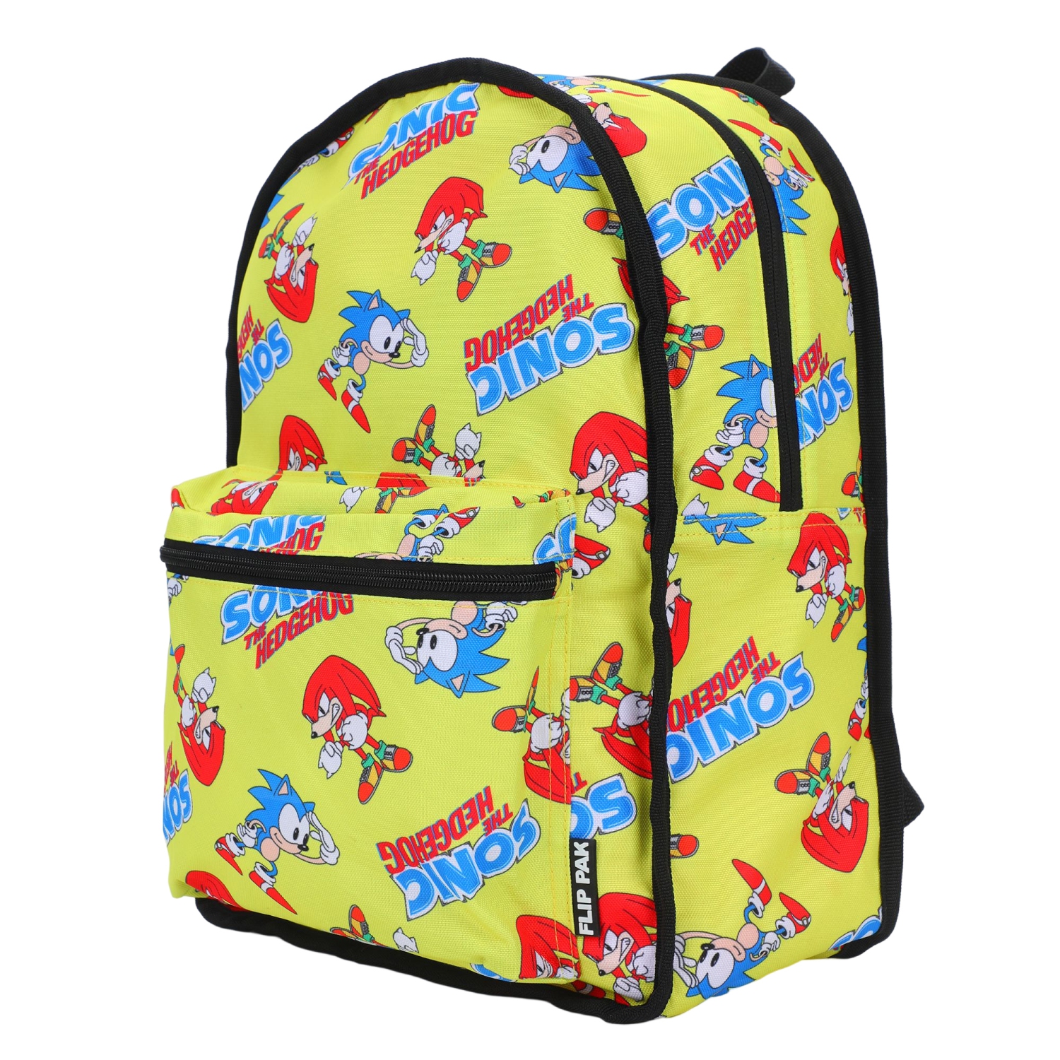 Sonic the Hedgehog Knuckles Reversible 16" Plush Backpack with Quills