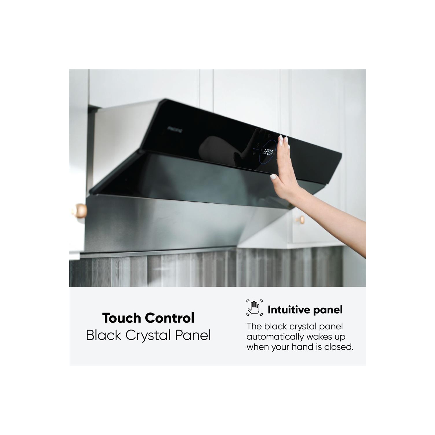 Pacific PQ6836AB Side Suction Under Cabinet Ducted Range Hood