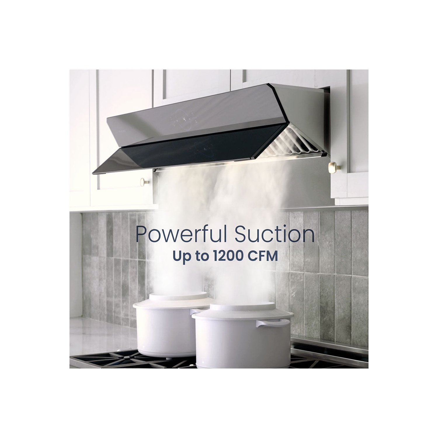 Pacific PQ6836AB Side Suction Under Cabinet Ducted Range Hood
