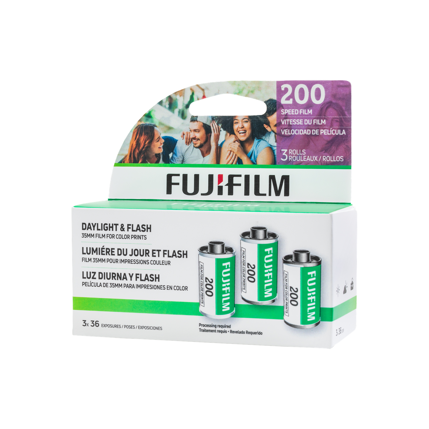 Fujifilm CA200 36 Exposure Film 3pk