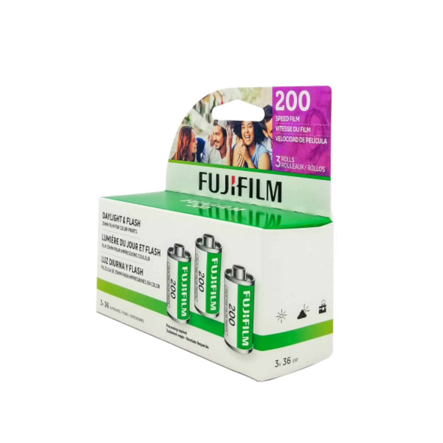 Fujifilm CA200 36 Exposure Film 3pk