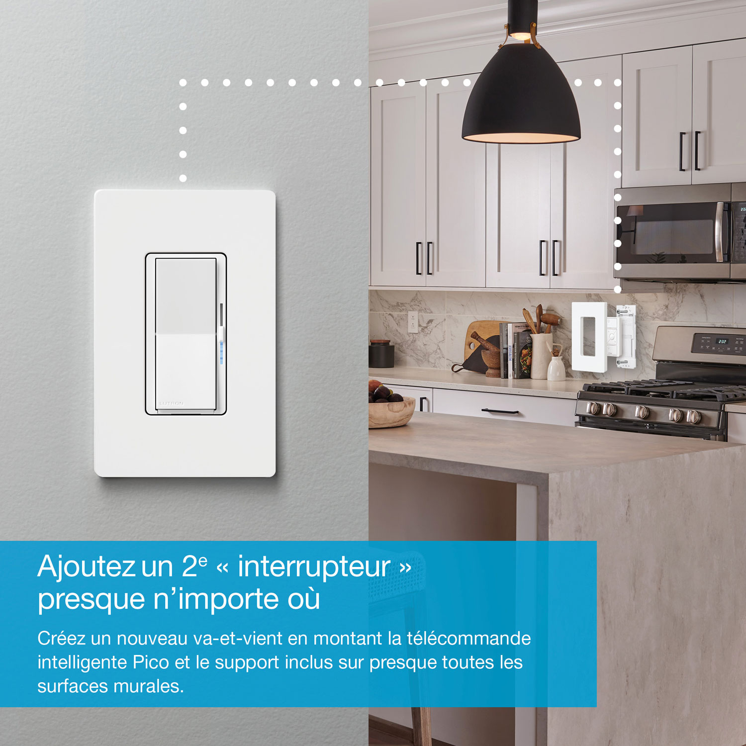 Lutron Diva Smart Dimmer Starter Kit for Caseta Smart Lighting